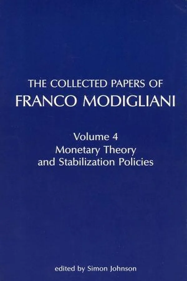 Capa de The Collected Papers of Franco Modigliani, Vol. 4