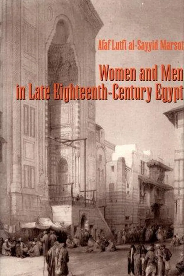 Capa de Women and men in late eighteenth-century Egypt