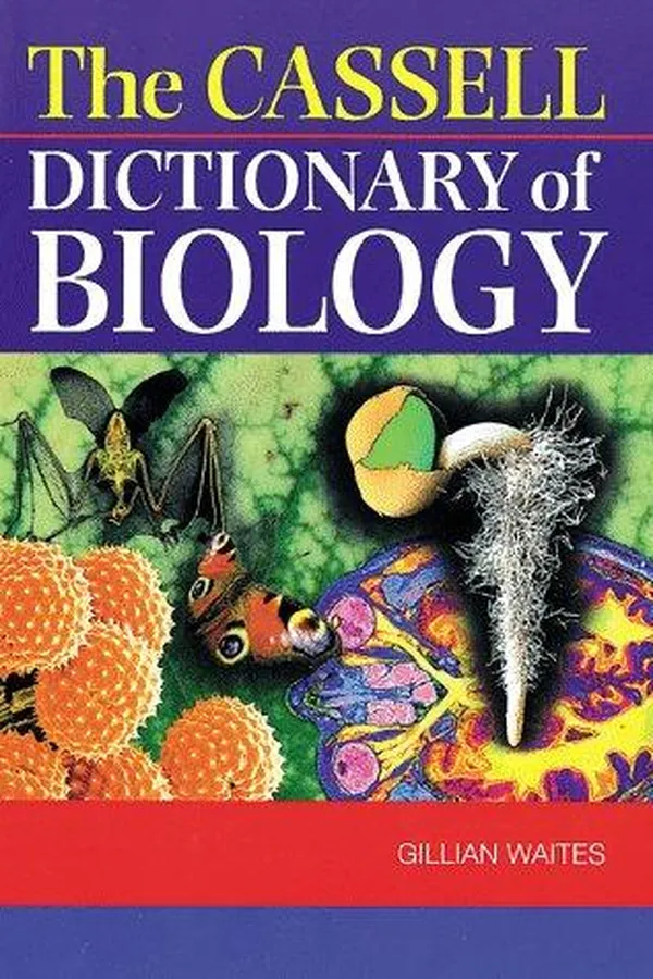 Capa de The Cassell dictionary of biology