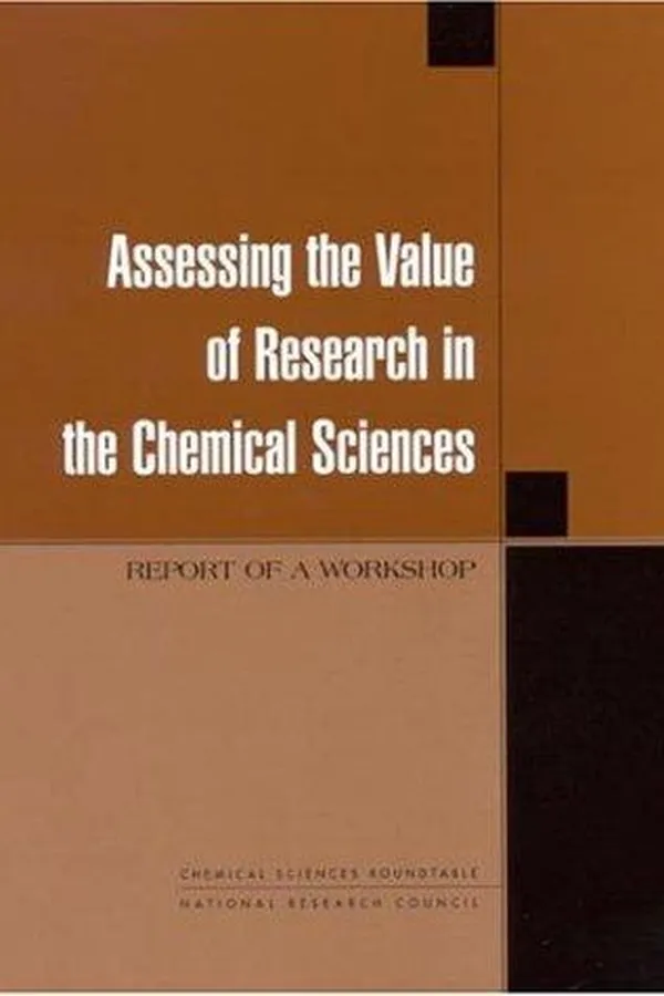 Capa de Assessing the value of research in the chemical sciences