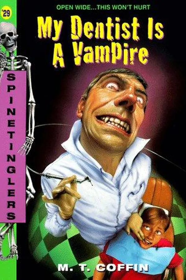 Capa de My Dentist Is a Vampire (Spinetingler)