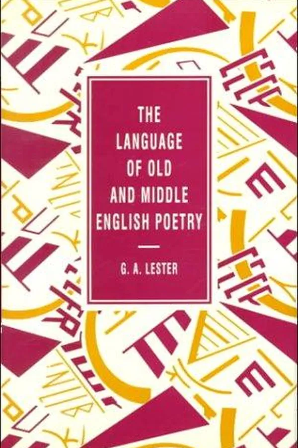 Capa de The language of old and Middle English poetry