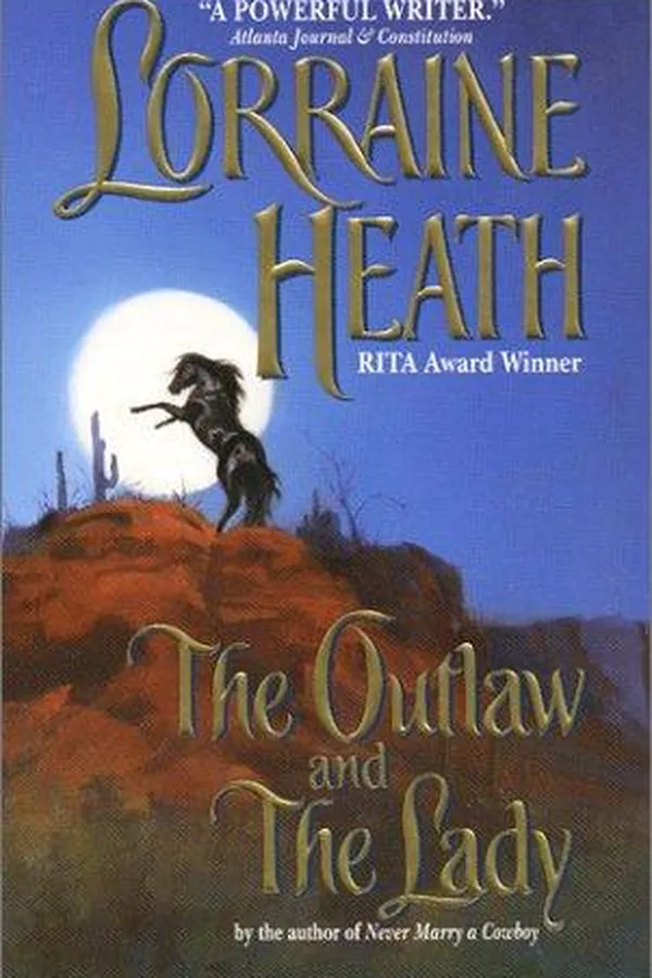 Capa de The Outlaw and the Lady (Avon Romantic Treasures.)