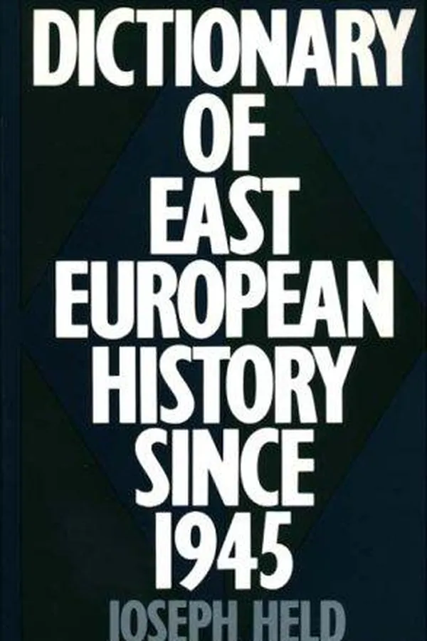 Capa de Dictionary of East European history since 1945