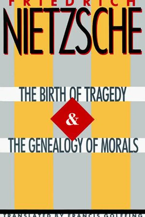 Capa de The birth of tragedy.  The genealogy of morals