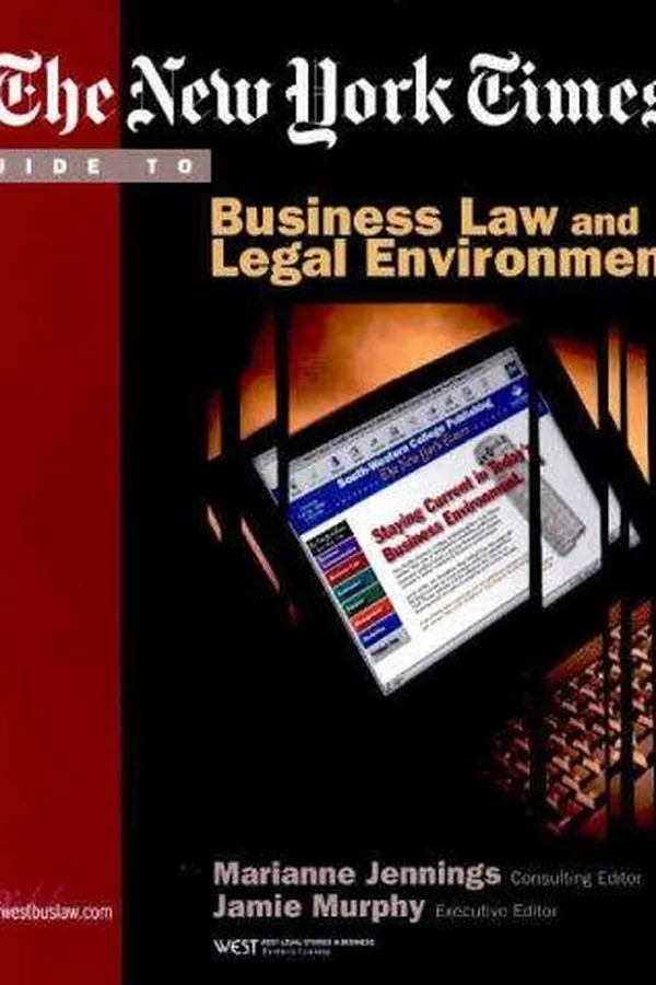 Capa de The New York Times Guide to Business Law and Legal Environment