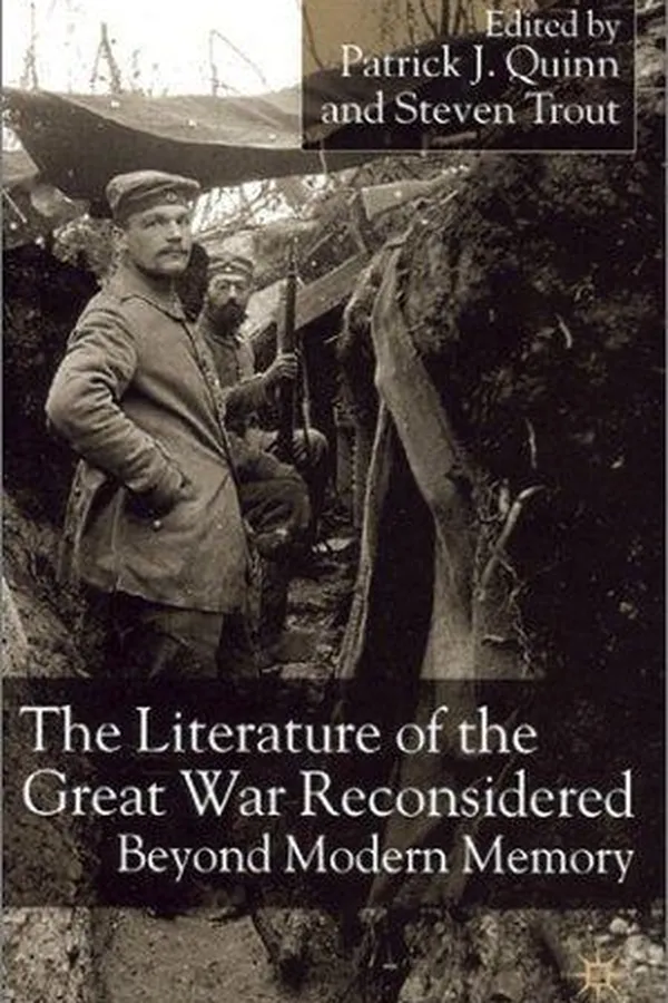 Capa de The literature of the Great War reconsidered