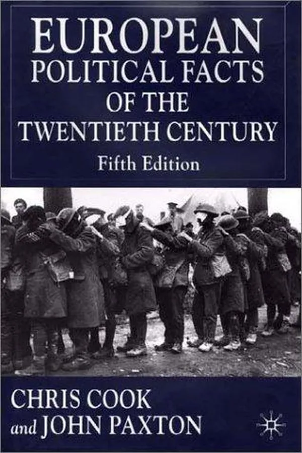 Capa de European political facts of the twentieth century
