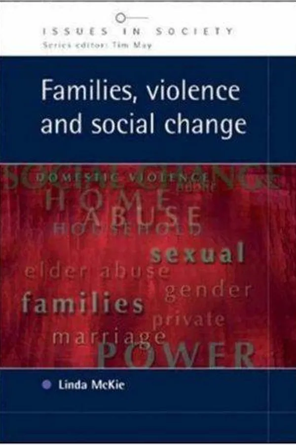 Capa de Families, Violence and Social Change (Issues in Society)
