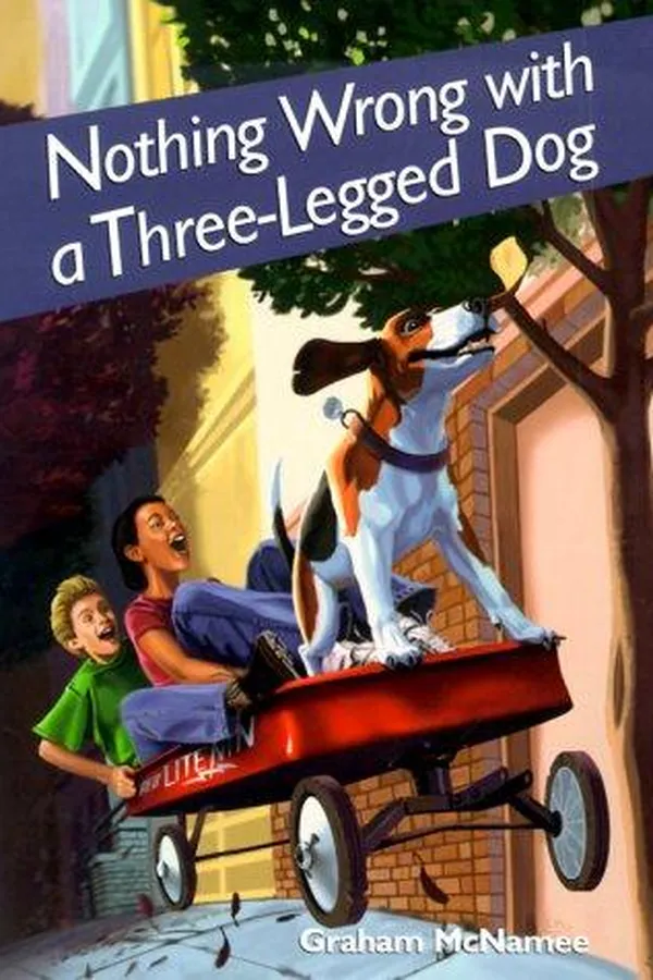 Capa de Nothing wrong with a three-legged dog