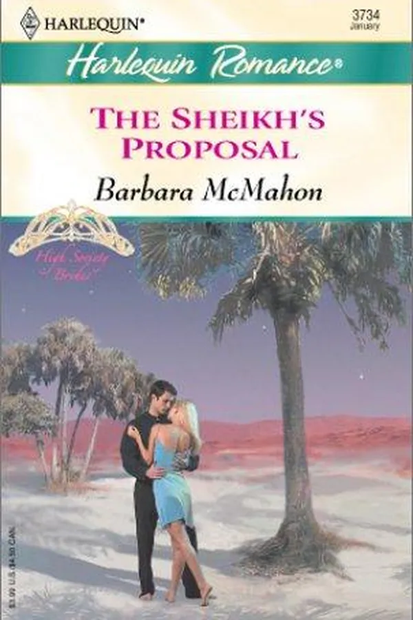 Capa de The Sheikh's Proposal  (High Society Brides)