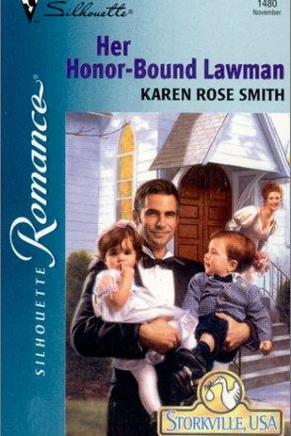 Capa de Her Honor-Bound Lawman (Silhouette Romance #1480) (Storkville, USA)
