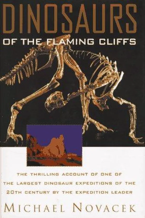Capa de Dinosaurs of the flaming cliffs