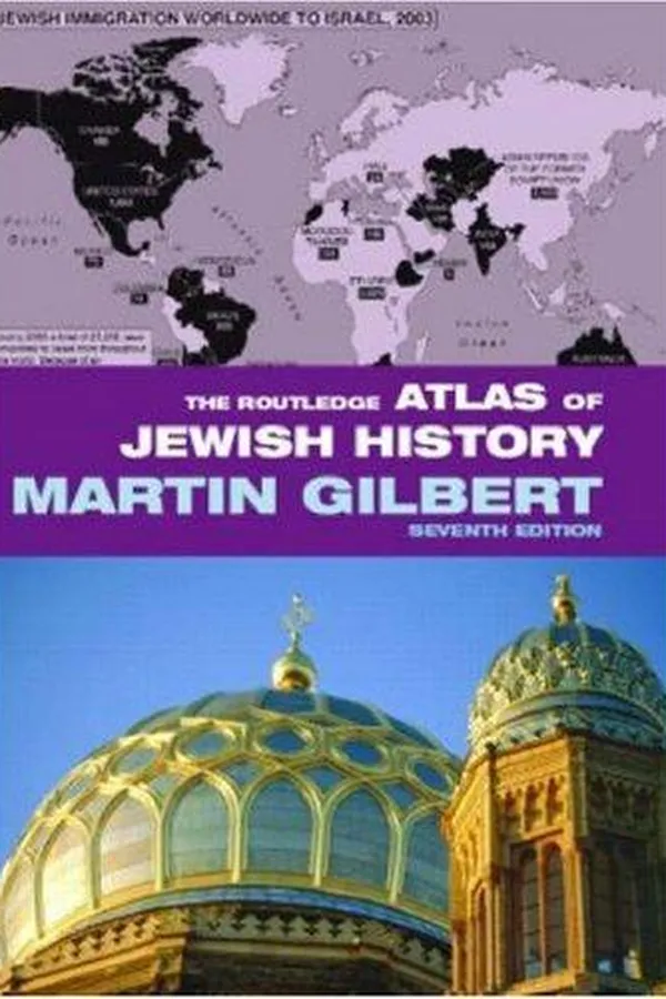 Capa de The Routledge Atlas of Jewish History