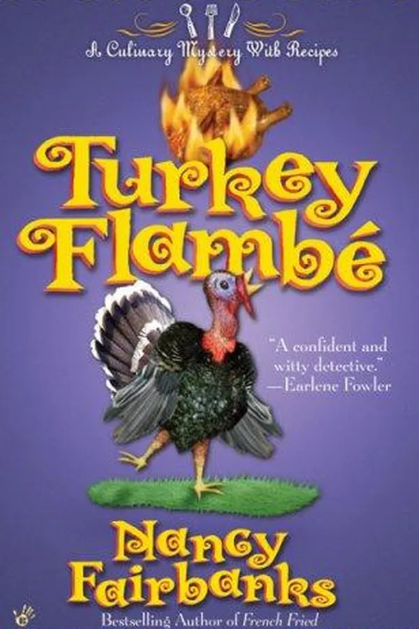Capa de Turkey Flambe (Culinary Mystery)