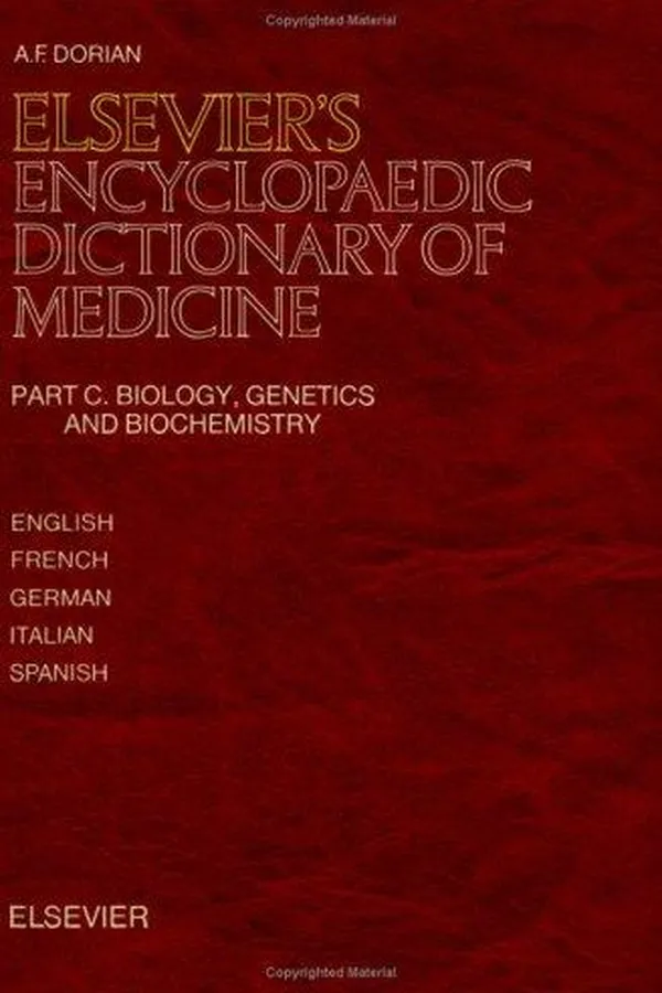 Capa de Elsevier's Encyclopaedic Dictionary of Medicine