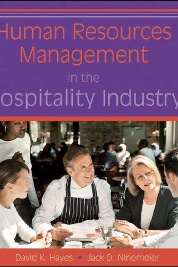 Capa de Human resources management in the hospitality industry
