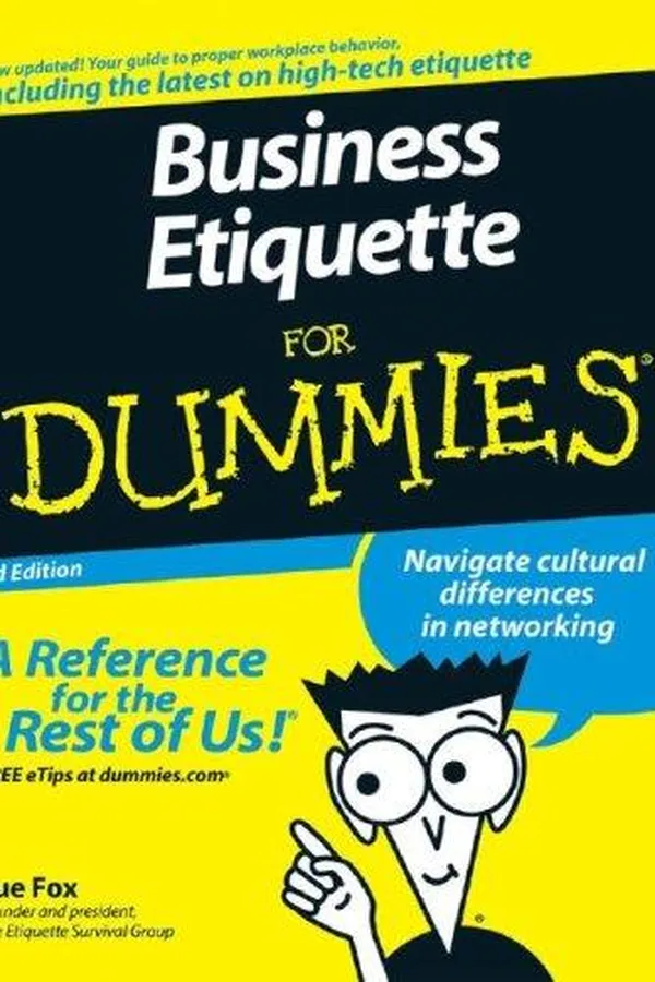 Capa de Business Etiquette For Dummies (For Dummies (Business & Personal Finance))