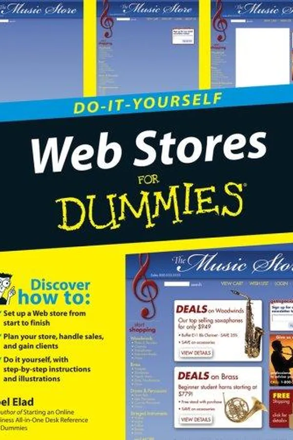 Capa de Web Stores Do-It-Yourself For Dummies (Do-It-Yourself for Dummies)