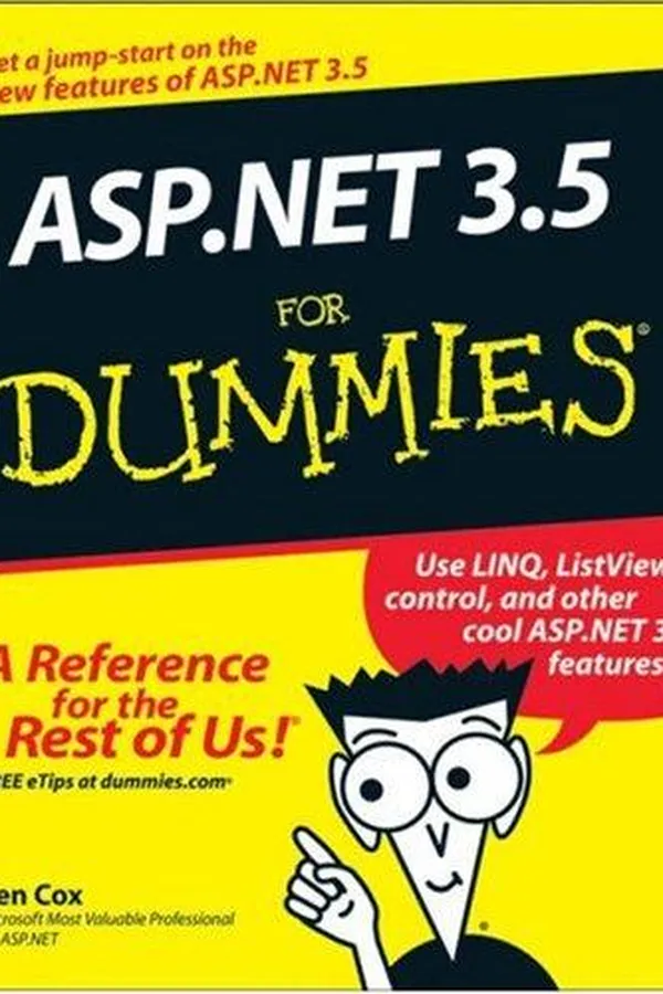 Capa de ASP.NET 3.5 For Dummies (For Dummies (Computer/Tech))