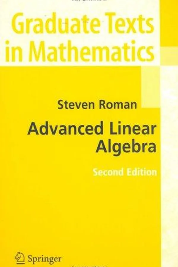 Cover of Advanced linear algebra