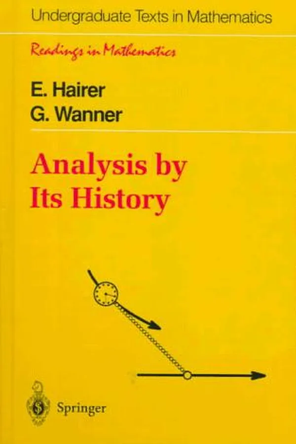 Cover of Analysis by its history