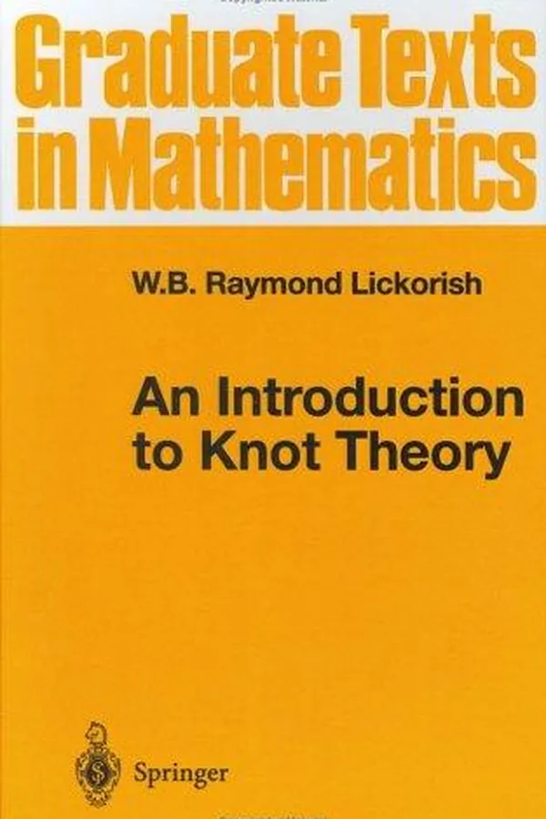 Capa de An introduction to knot theory