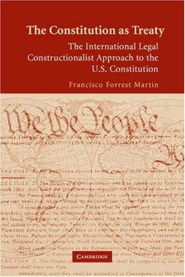 Capa de The Constitution as Treaty