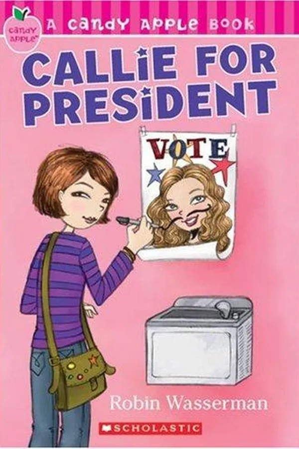 Capa de Callie For President (Candy Apple #9)