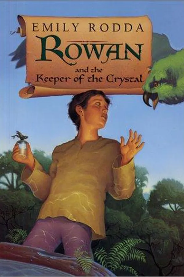 Capa de Rowan and the Keeper of the Crystal (Rowan of Rin #3)