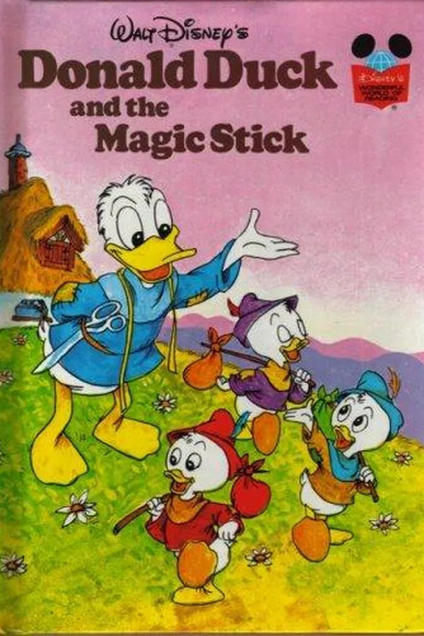 Capa de Donald Duck and the magic stick
