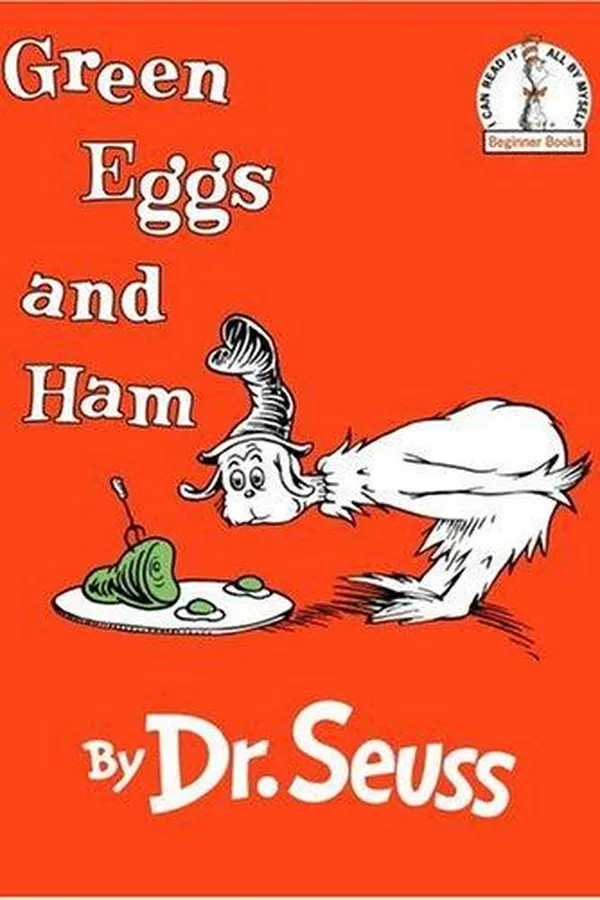 Capa de Green Eggs and Ham (50th Anniv. of 1960 1st Edition)