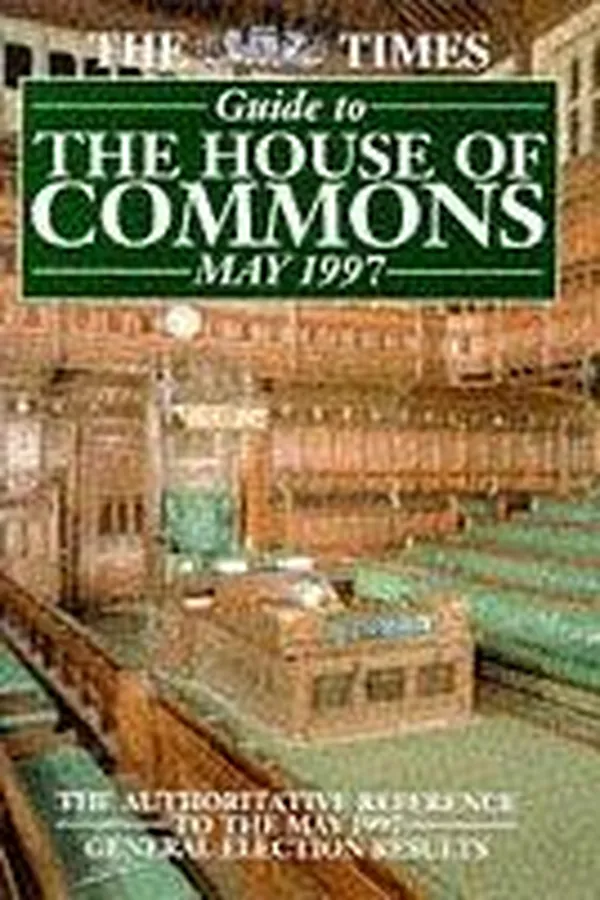 Capa de The Times guide to the House of Commons, May 1997