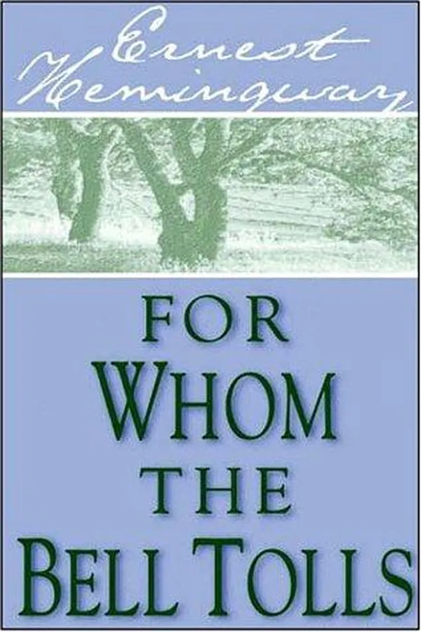 Capa de For Whom the Bell Tolls
