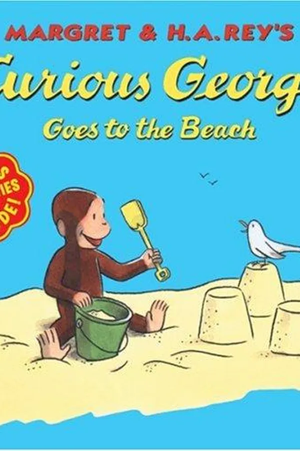 Capa de Margret & H.A. Rey's Curious George goes to the beach