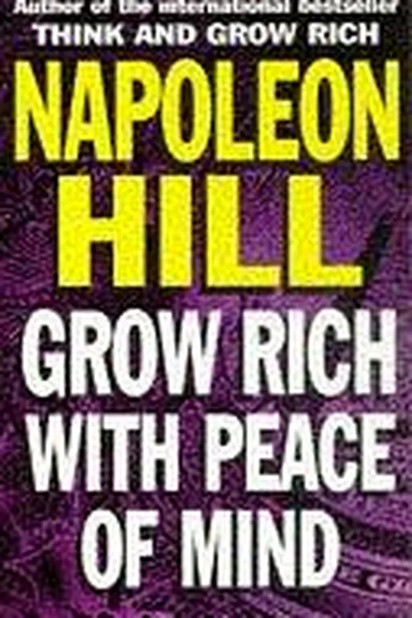 Capa de Grow Rich With Peace of Mind