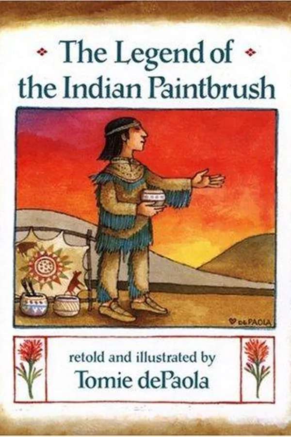 Capa de The legend of the Indian paintbrush