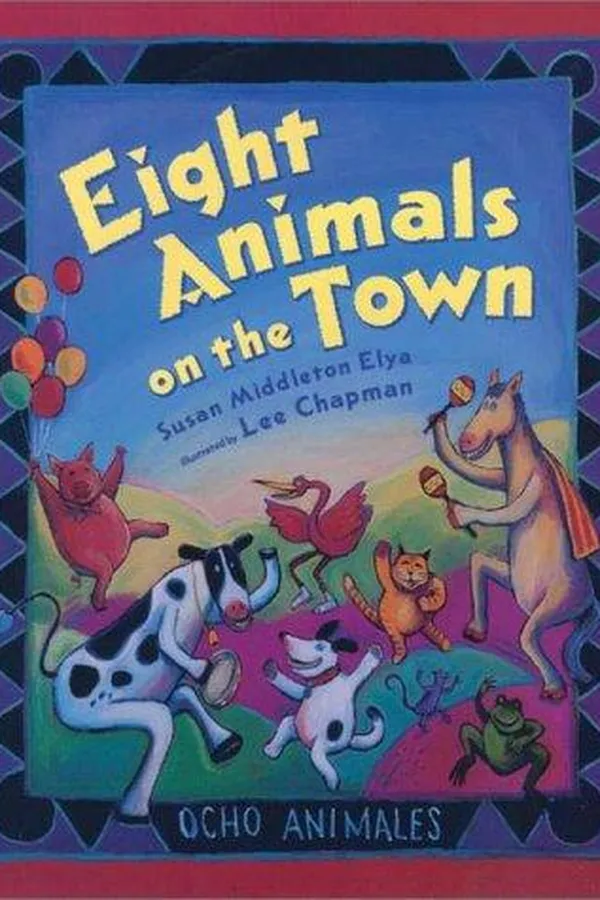 Capa de Eight animals on the town