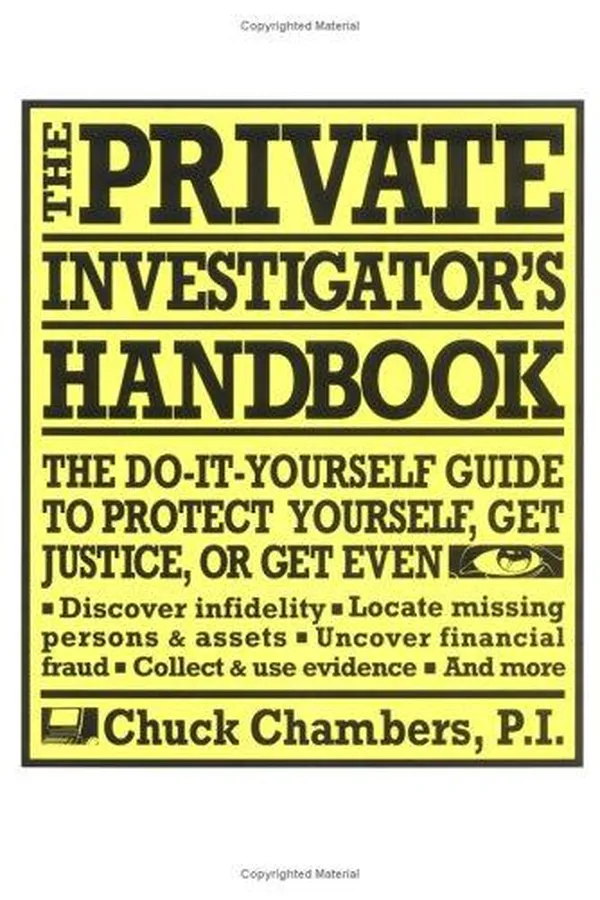 Capa de The Private Investigator Handbook