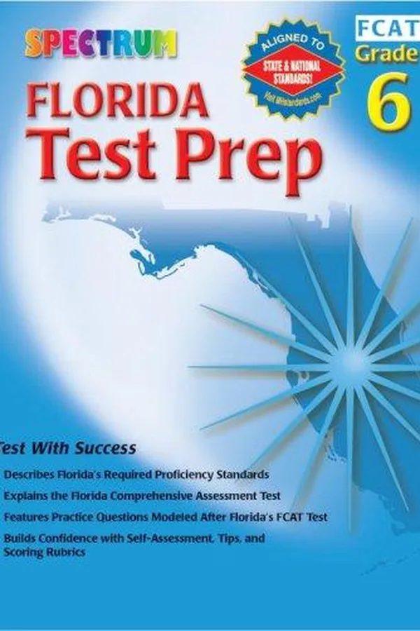 Capa de Spectrum Florida Test Prep, Grade 6 (Spectrum Florida)