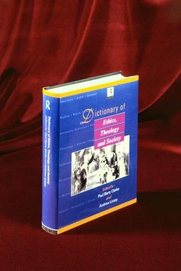 Capa de Dictionary of ethics, theology, and society