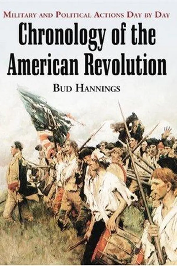Capa de Chronology of the American Revolution