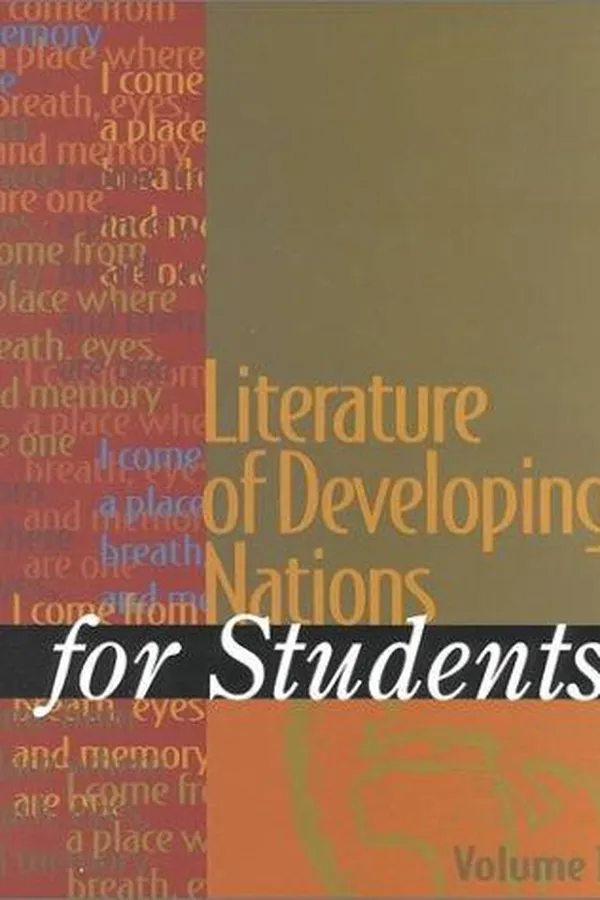 Capa de Literature of developing nations for students