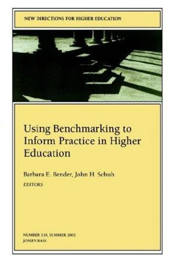 Capa de Using benchmarking to inform practice in higher education