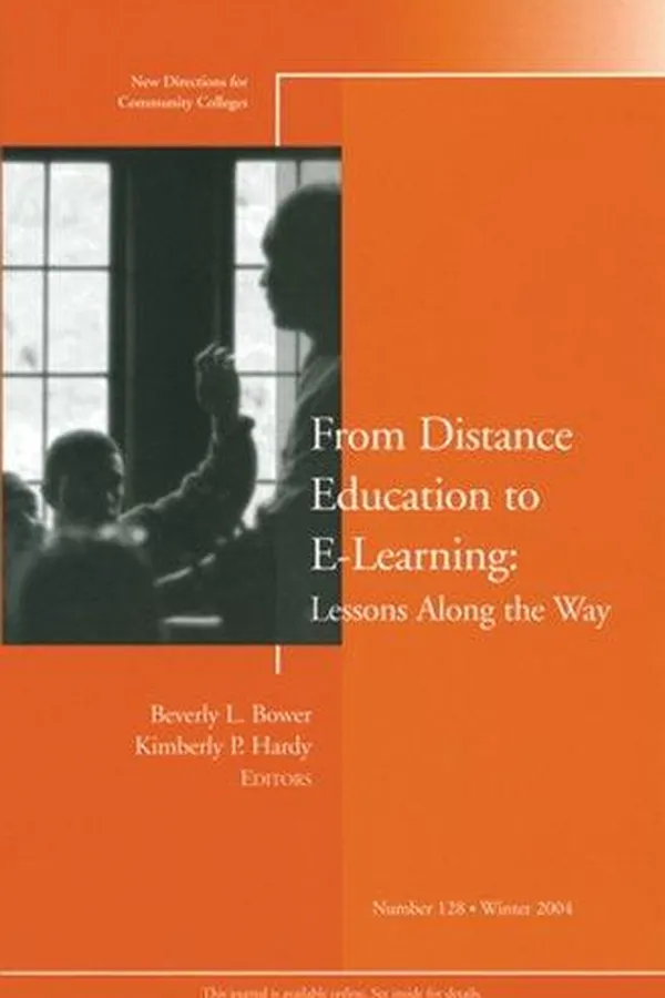 Capa de From distance education to e-learning
