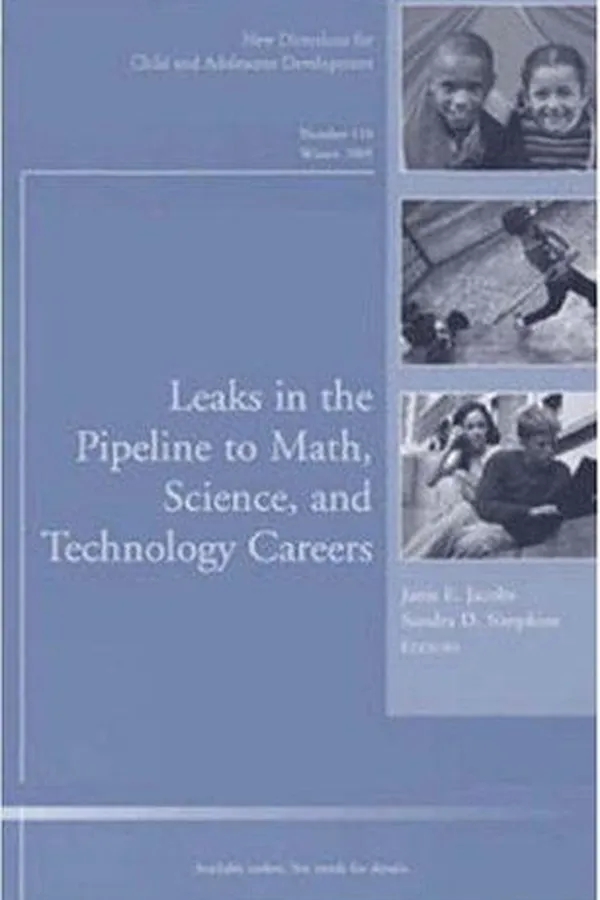 Capa de Leaks in the pipeline to math, science, and technology careers