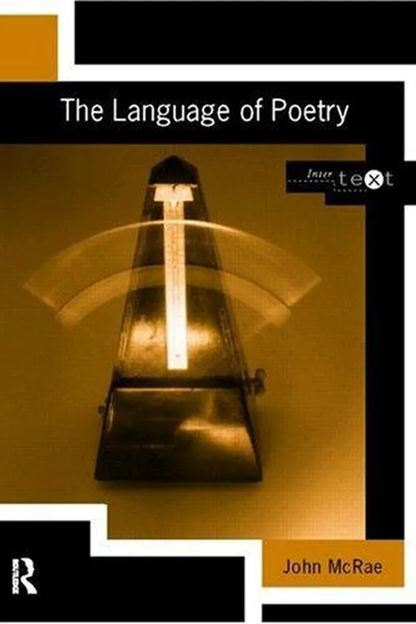 Capa de The language of poetry