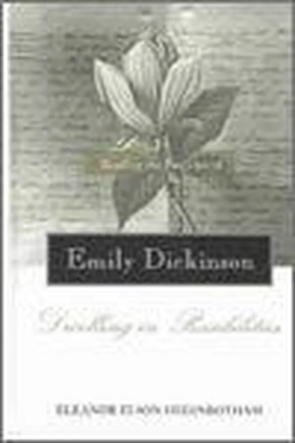 Capa de READING FASCICLES OF E DICKINSON