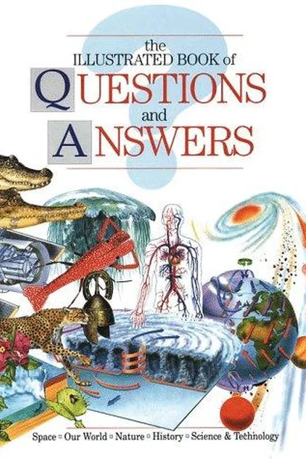 Capa de The illustrated book of questions and answers
