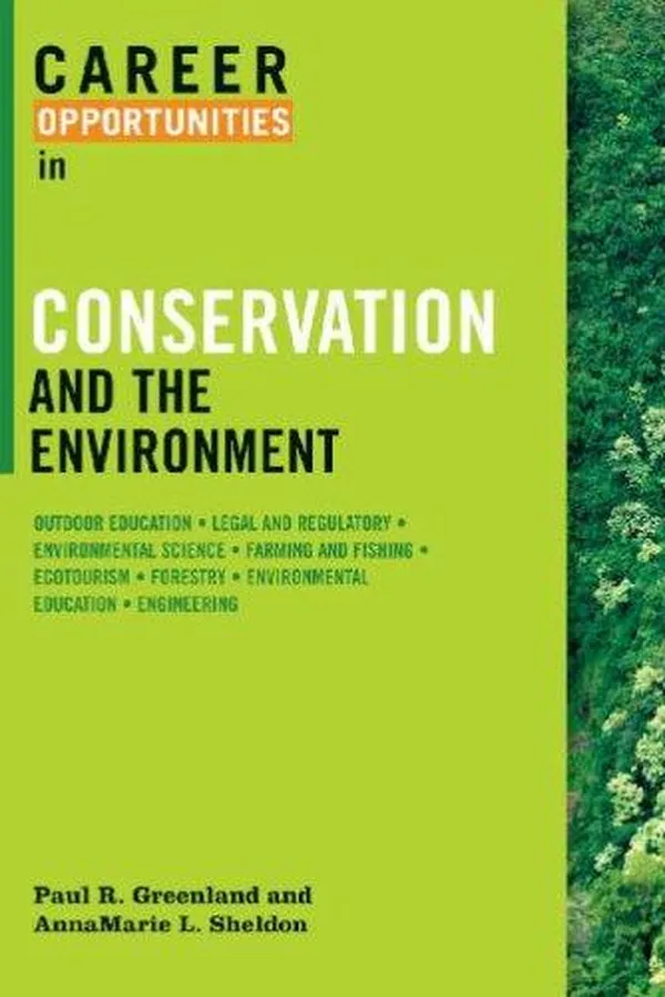 Capa de Career opportunities in conservation and the environment
